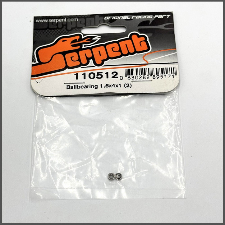 Ballbearing 1.5x4x1 (2) (SER110512)