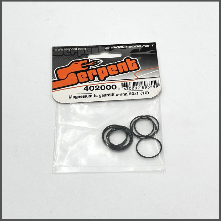 Magnesium tc geardiff o-ring 20x1 (10) (SER402000)