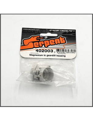 Magnesium tc geardiff housing SPARE PARTS SERPENT