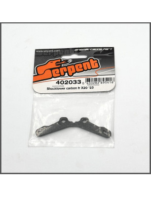 Shocktower carbon fr x20'23 (SER402033) (2) SPARE PARTS SERPENT