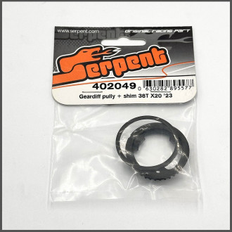 Geardiff pully + shim 38t x20 '22 (SER402049)