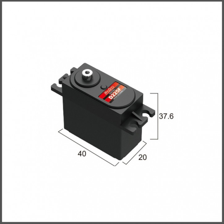 Digital servo 18kg 0.15s (D225F)