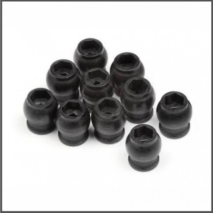 Ball hex nut 5.8mm (10pcs)