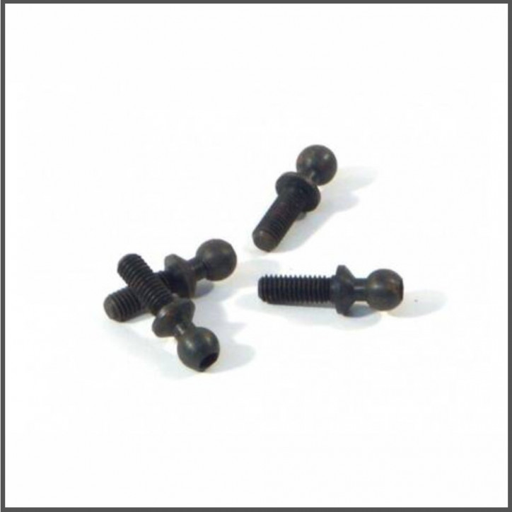 Ball stud 4.3x13mm (2mm socket/4pcs) (HB75116)