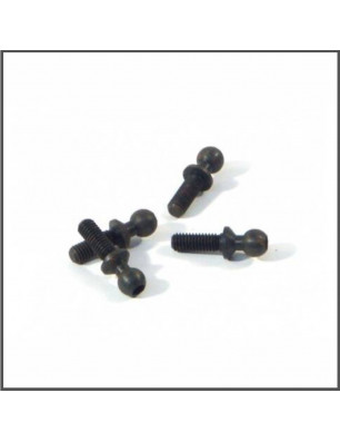 BALL STUD 4.3X13MM (2MM SOCKET/4PCS) Spare Parts HB