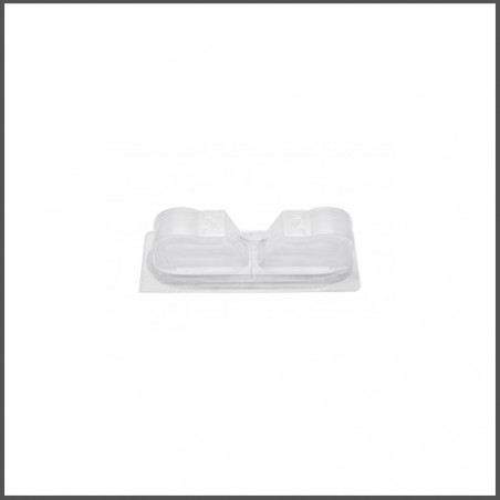 Rear bulkhead cover (2) srx8 gt v2 (SER601247)