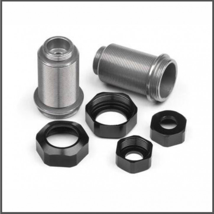 Big bore 10.5mm shock body/cap set (2pcs) (HB114516)