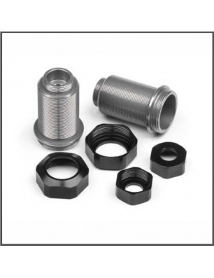 BIG BORE 10.5MM SHOCK BODY/CAP SET (2PCS) Spare Parts HB