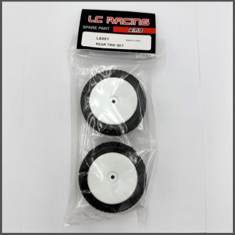 REAR TIRE SET TIRES LC RACING