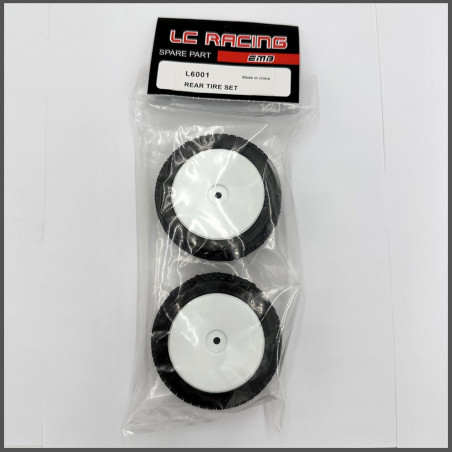 REAR TIRE SET TIRES LC RACING