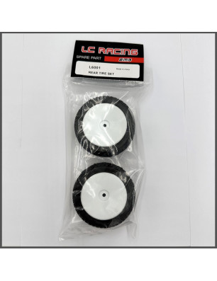 REAR TIRE SET TIRES LC RACING