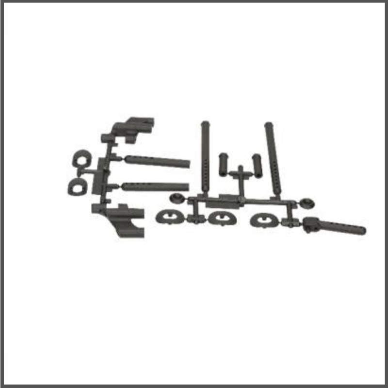 BODY POST SET (FRONT/REAR) Spare Parts HB