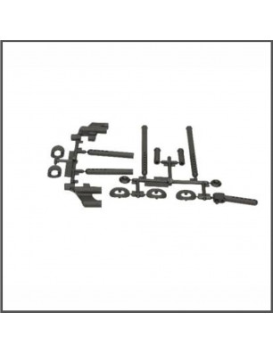 BODY POST SET (FRONT/REAR) Spare Parts HB