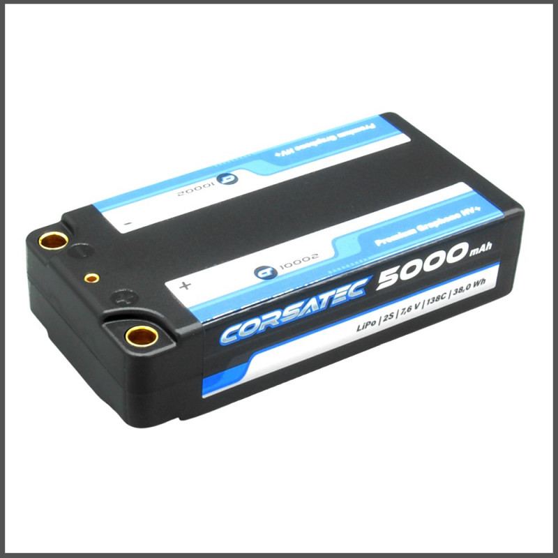 Graphene HV+ Lipo 2s shorty 5000mah ELECTRONICS CORSATEC