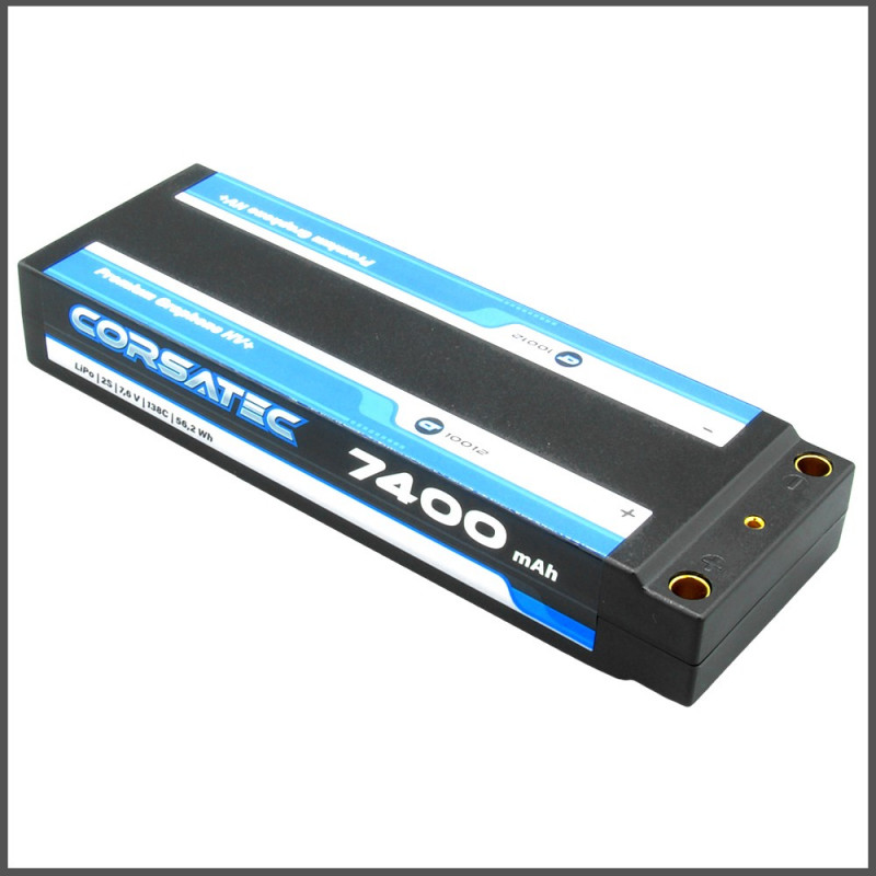 Graphene HV+ Lipo 2s shorty 7400mah ELECTRONICS CORSATEC