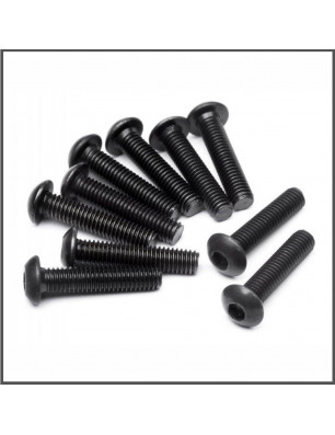 BUTTON HEAD SCREW M3X14MM (HEX SOCKET/10PCS) SPARE PARTS HB