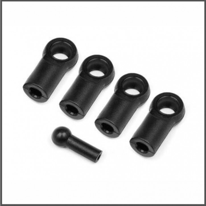 Ball end 6.8x15mm (4pcs) (HB108577)