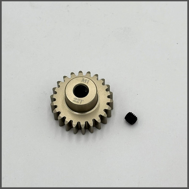 Pinion gear 1/8 electric ergal 22t