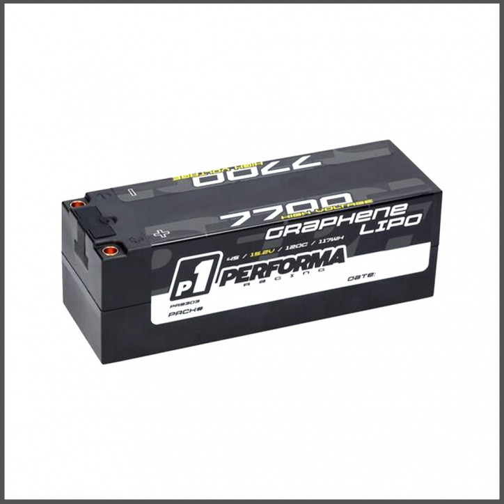 P1 graphene hv lipo 7700 15.2v 120c (PA9303)