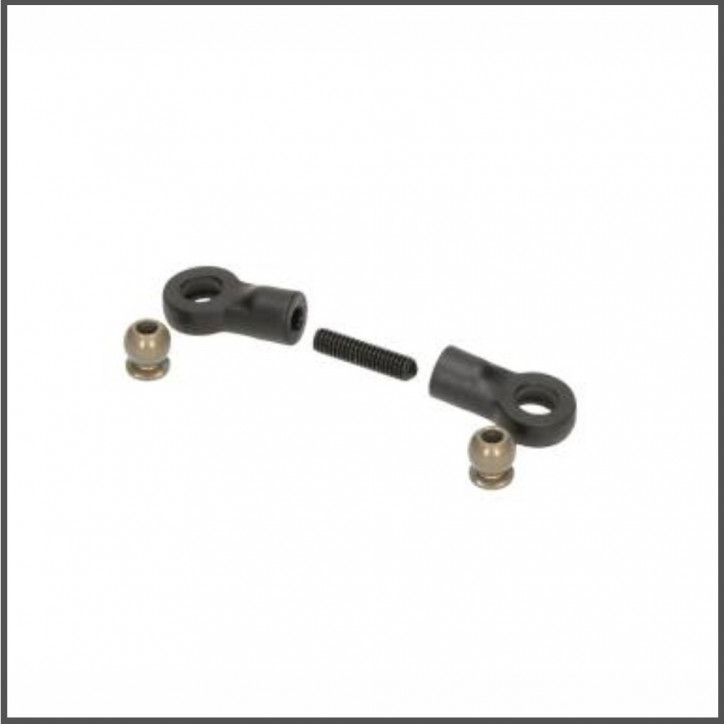 Chassis rod set (rear/e817) (HB204036)