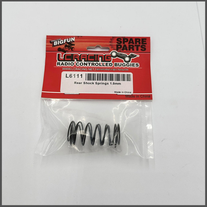 Rear shock springs 1mm (L6111)