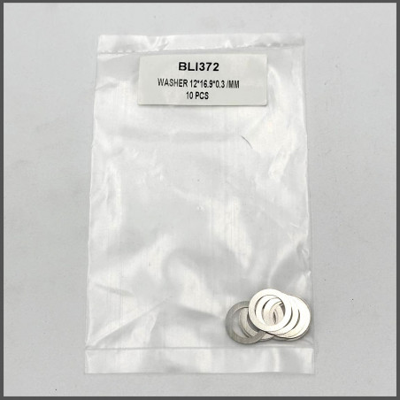 Washer 12*16.9*0.3mm 10pcs