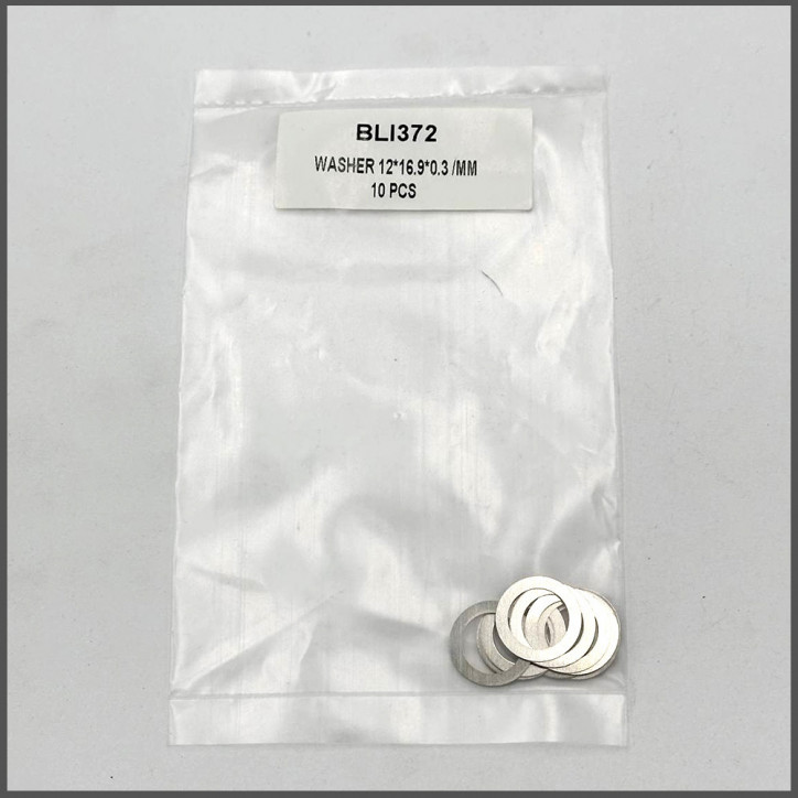 Washer 12*16.9*0.3mm 10pcs (BLI372)