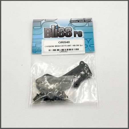 Front arms carbon hb d8 (2 pcs) (ORI540)