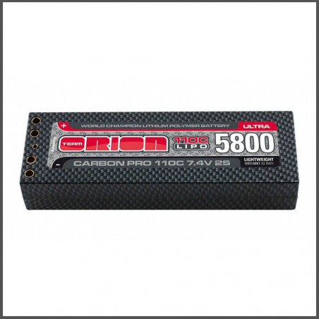 Carbon pro ultra lipo lightweight 5800 110c 7.4v tubes