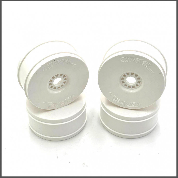 Set of 4 white buggy rims