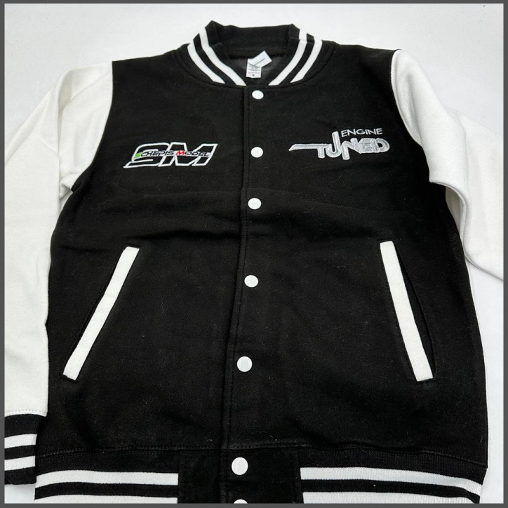 Varsity jacket sm/tuned black s