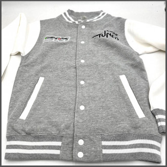 Varsity jacket sm/tuned grey xxl