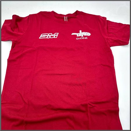 T-shirt sm/tuned bordeaux (SM-TBO01)