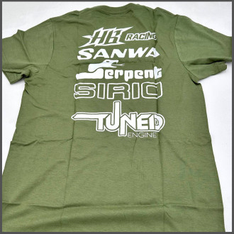 T-shirt sm/tuned green