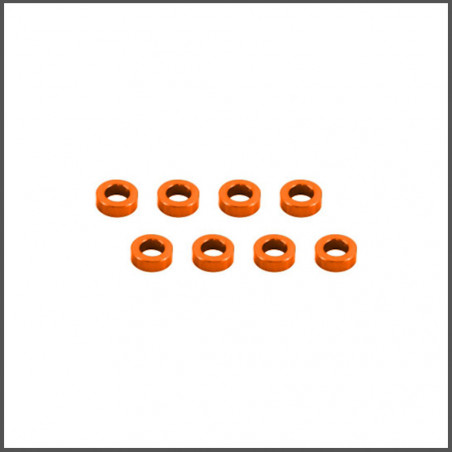 3x5.5x2.0 alumium washer orange (RS-917-2.0-OR)