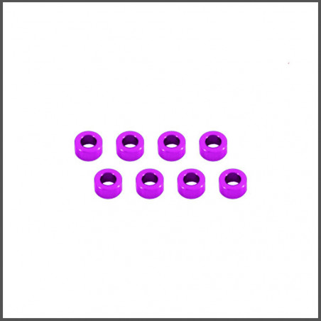 3x5.5x2.5 alumium washer purple (RS-917-2.5-PU)