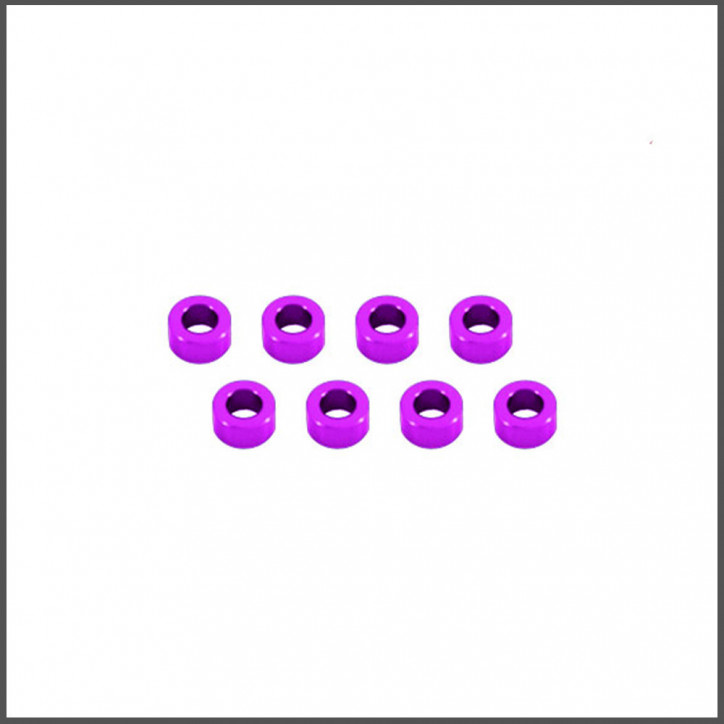 3x5.5x2.5 alumium washer purple (RS-917-2.5-PU)