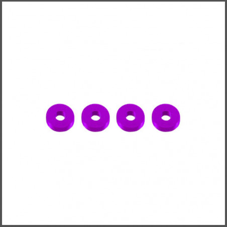 4x11x2.0 alumium washer purple (RS-918-2.0-PU)