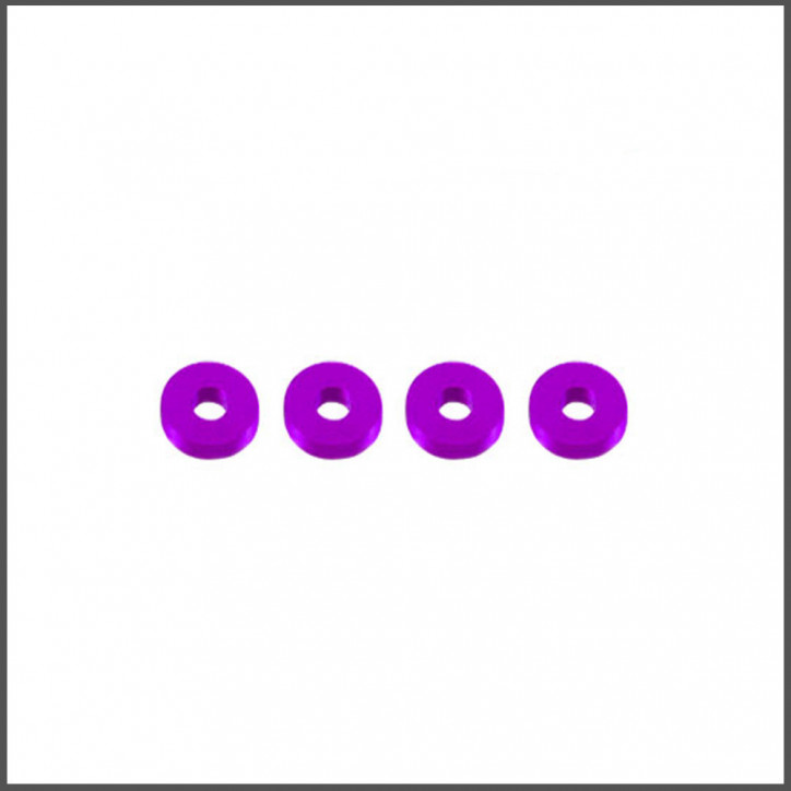 4x11x2.0 alumium washer purple (RS-918-2.0-PU)