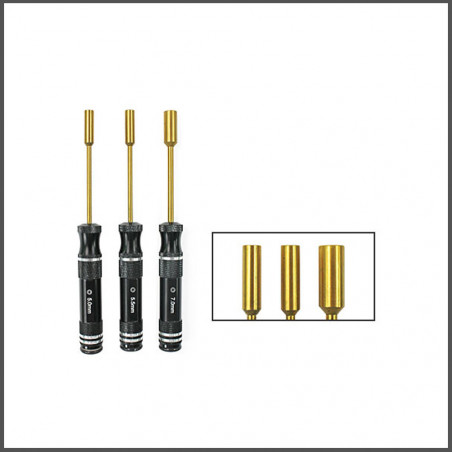 Metric nut driver set (RS-6550)