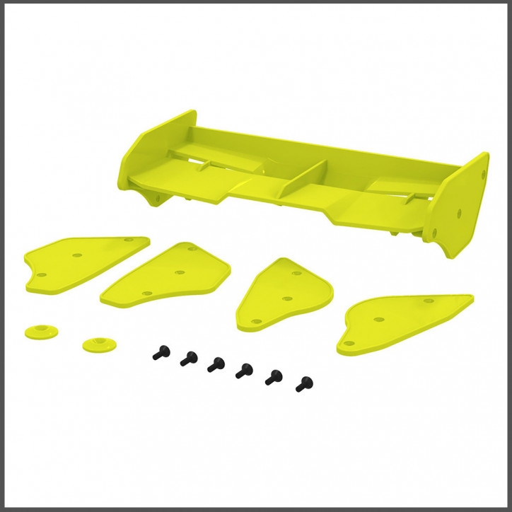 Off road hi-downforce wing (yellow) (WN-001-Y)