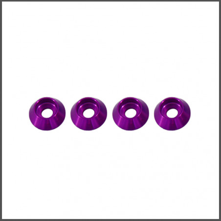 Shock tower washer (purple) (RS-909-PU)