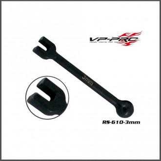 Steel turnbuckle wrench-3mm (RS-610-3)