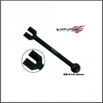 Steel turnbuckle wrench-4mm (RS-610-4)