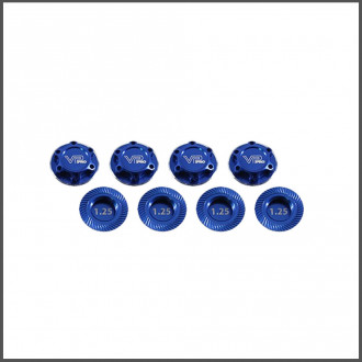 Wheel nut 17 mm 1,25 blue (4) (RS-708-1.25-BL)