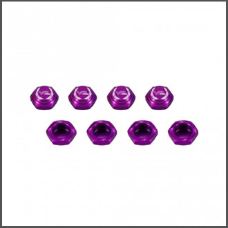 Wheel nut 17 mm 1,25 purple (4) (RS-708-1.25-PU)