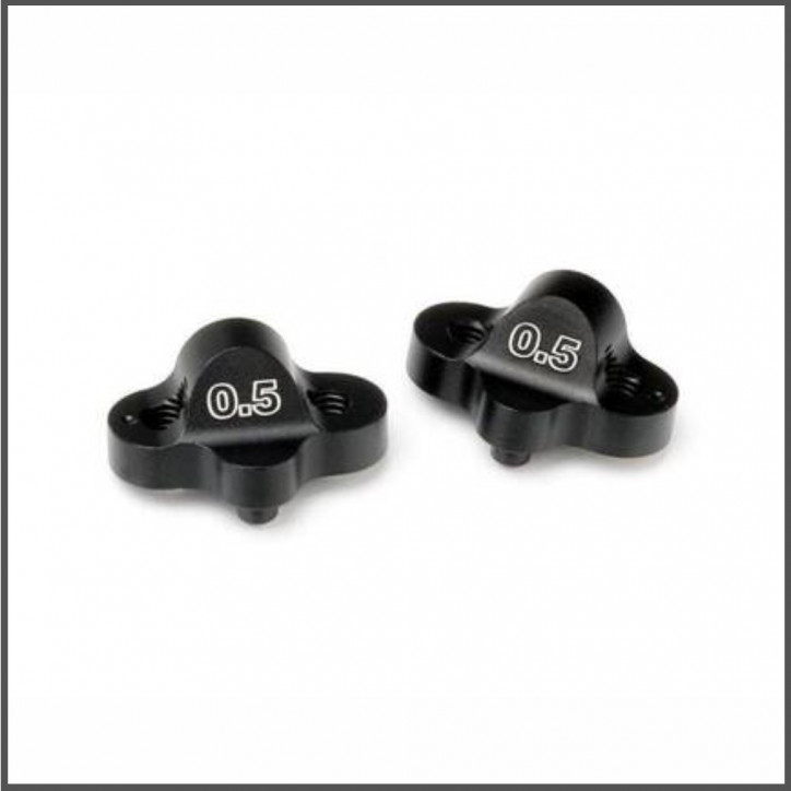 Dual pivot block set fr/rf 0.5 degree (black) (HB114561)