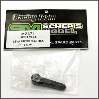 Plug 2x9.8 plastic brake lever (MZ671)