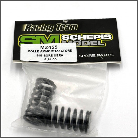 Black big bore shock absorber springs (MZ455)