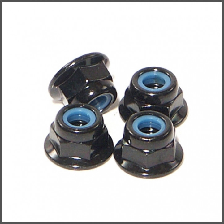 Flanged lock nut m4 (4pcs) (HBZ684)